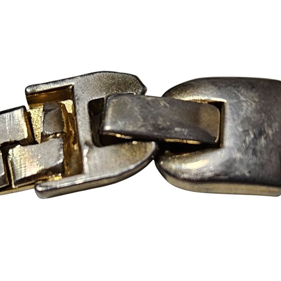 Elegant Vintage Napier Gold Tone Linked Bracelet Classic Fashion Jewelry Women - Picture 3 of 5